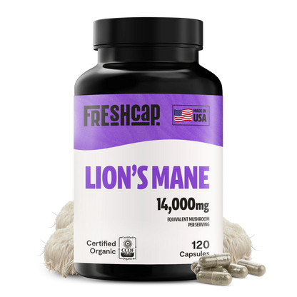 Lion's Mane Mushroom Extract Capsules