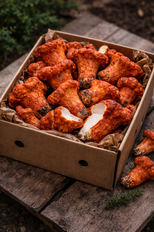 Fresh Wild Lobster Mushroom – Foraged Seasonal Gourmet