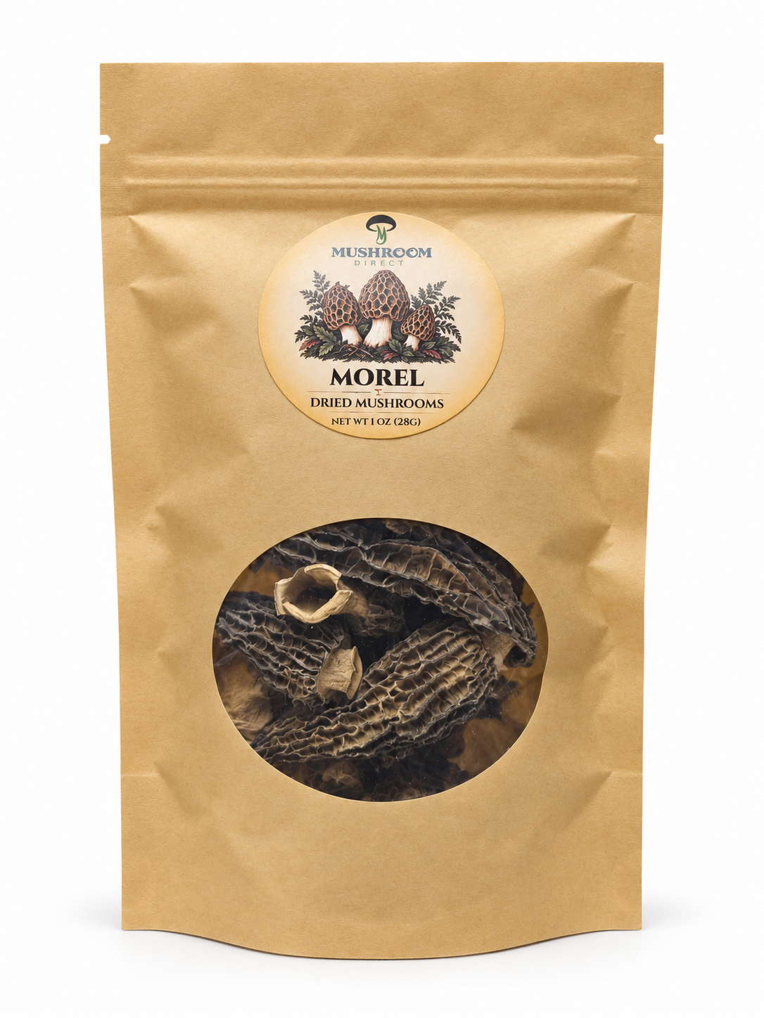 Dried Wild Morel Mushroom