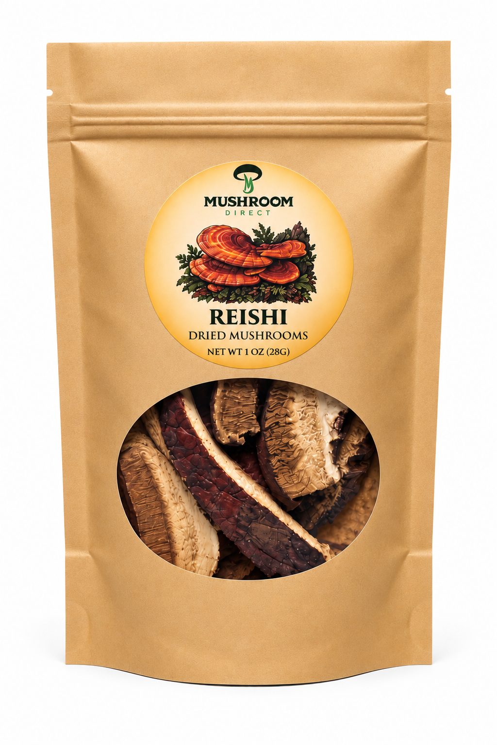 Dried Reishi Wild Mushroom